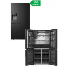 Hisense RQ760N4SBFE Ψυγείο Ντουλάπα Total NoFrost Υ178.5xΠ91.4xΒ72.5εκ. Inox